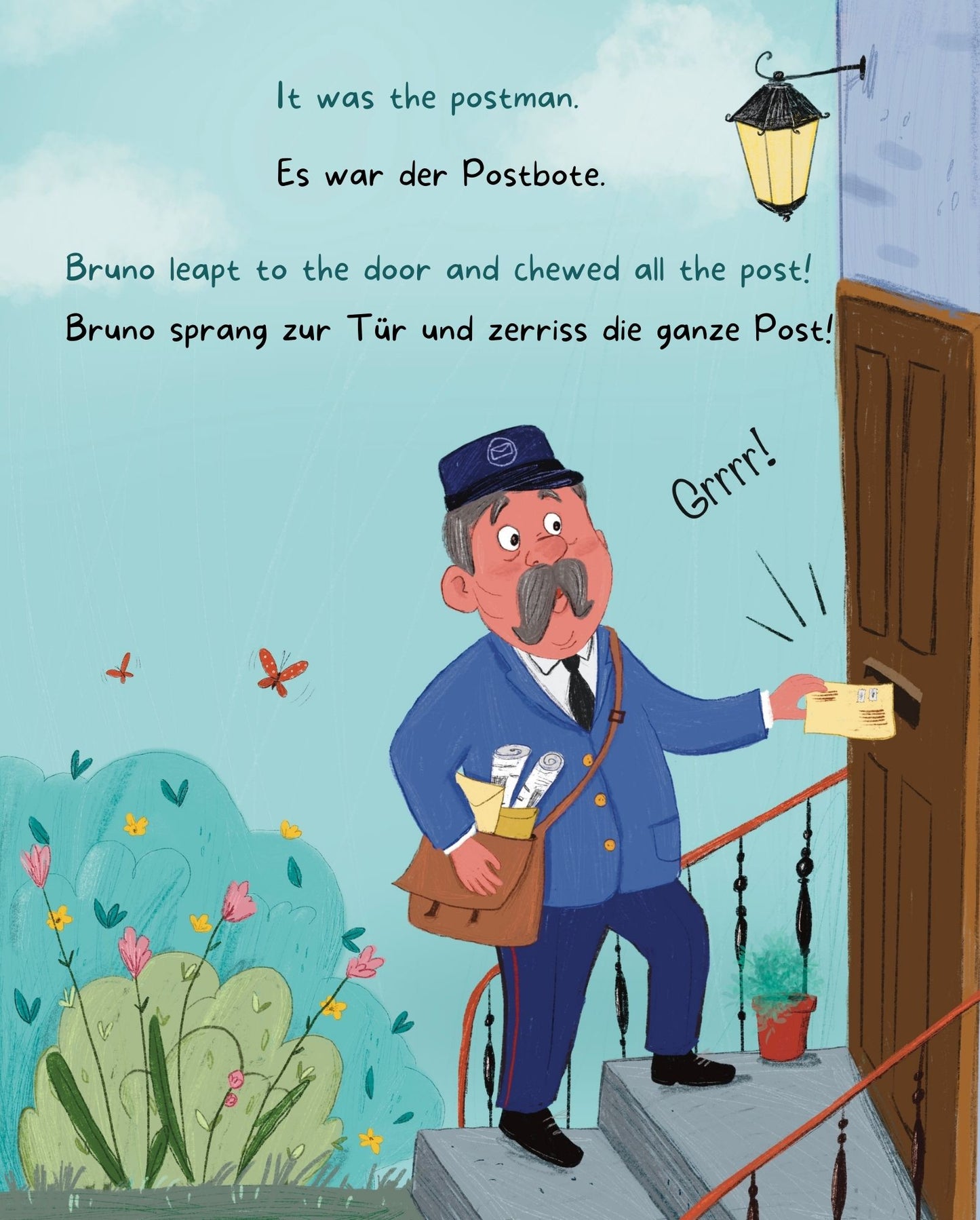 Oh No, Bruno! Oh Nein, Bruno! : A German & English bilingual book for kids.